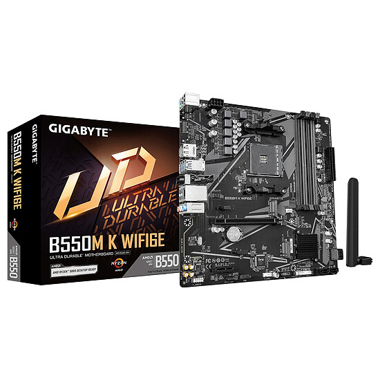 Carte mère Gigabyte B550M K WIFI6E - Autre vue