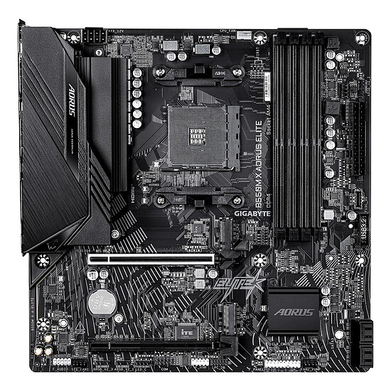 Carte mère Gigabyte B550M X AORUS ELITE - Autre vue