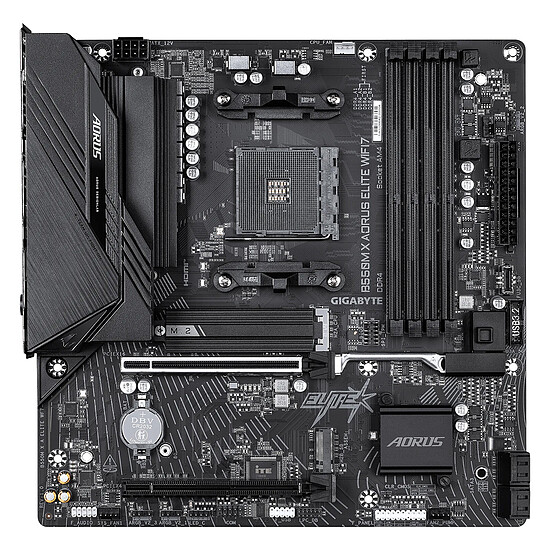 Carte mère Gigabyte B550M X AORUS ELITE WIFI7 - Autre vue