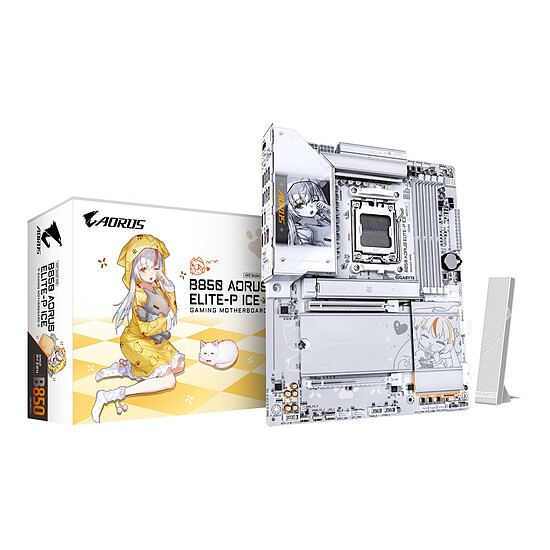 Carte mère Gigabyte B850 AORUS ELITE-P ICE - Autre vue