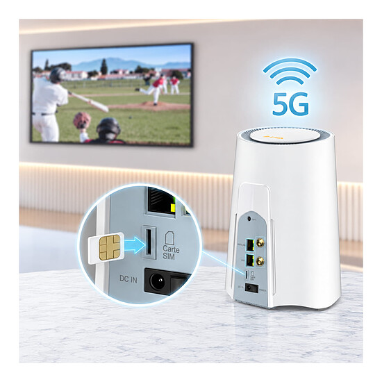 Routeur et modem D-Link G536 - Routeur 5G Wifi BE3600 - Autre vue