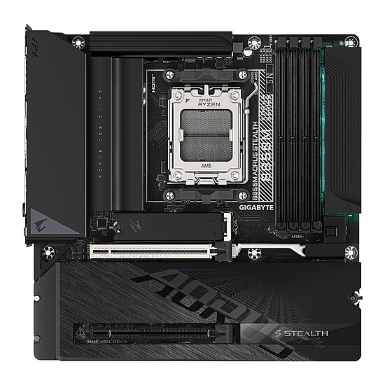 Carte mère Gigabyte B850M AORUS STEALTH - Autre vue
