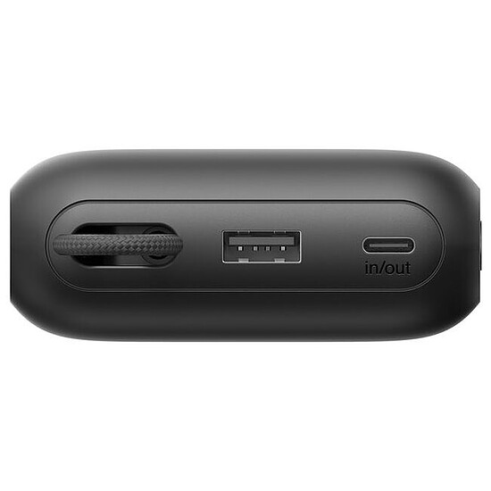 Batterie et powerbank Belkin Powerbank USB-C 10K en 45 W avec cäble USB-C intégré - Noir - Autre vue