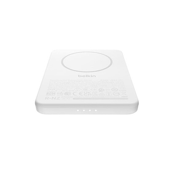 Batterie et powerbank Belkin BoostCharge Batterie Externe Magnétique 5K - Blanc - Autre vue