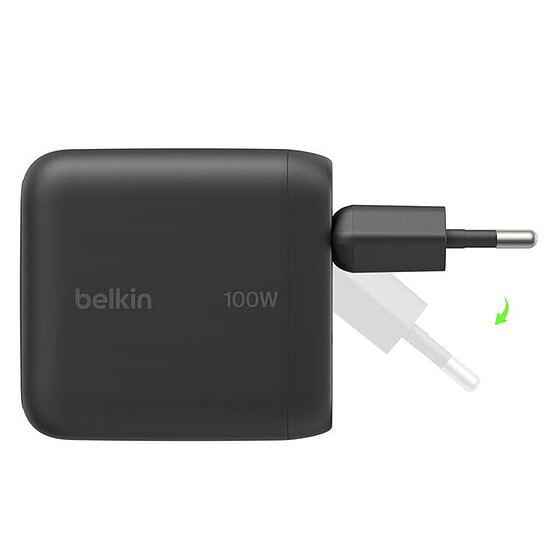 Chargeur Belkin Chargeur USB-C 100 W - Noir - Autre vue