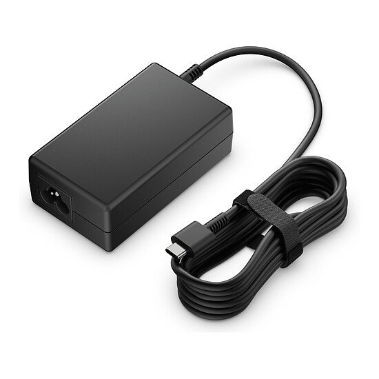 Chargeur PC portable HP Adaptateur secteur USB-C LC HP 65 W (1P3K6AA) - Autre vue