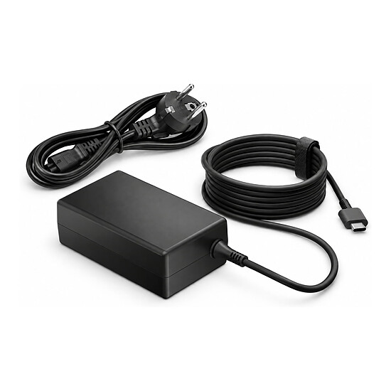 Chargeur PC portable HP Adaptateur secteur USB-C LC HP 65 W (1P3K6AA) - Autre vue