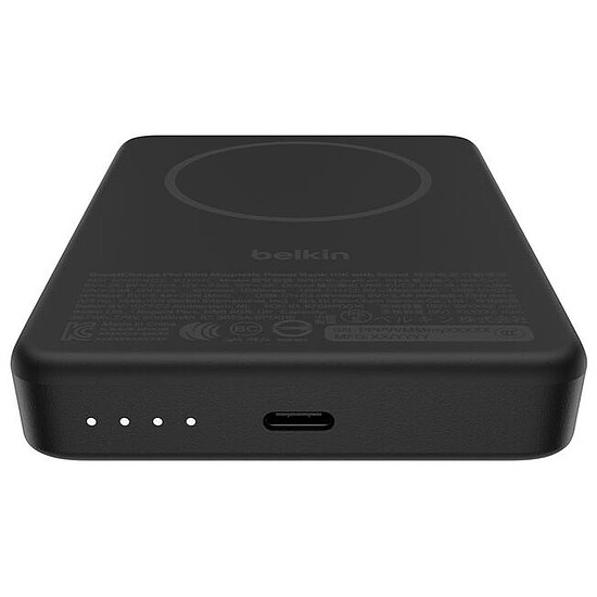 Batterie et powerbank Belkin BoostCharge Batterie Externe Magnétique 10K Qi2 - Noir - Autre vue