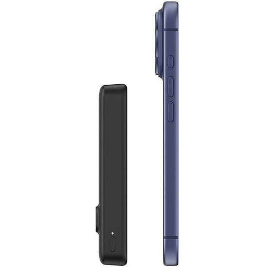 Batterie et powerbank Belkin BoostCharge Batterie Externe Magnétique 10K Qi2 - Noir - Autre vue