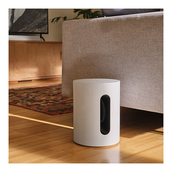 Barre de son Sonos Arc Ultra Noir + Sub Mini Blanc - Autre vue