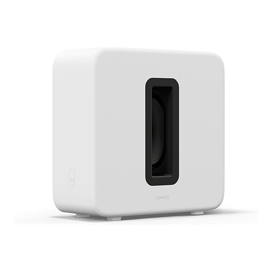 Barre de son Sonos Arc Ultra Noir + Sub 4 Blanc - Autre vue
