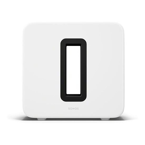 Barre de son Sonos Arc Ultra Noir + Sub 4 Blanc - Autre vue