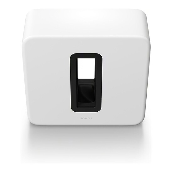 Barre de son Sonos Arc Ultra Noir + Sub 4 Blanc - Autre vue