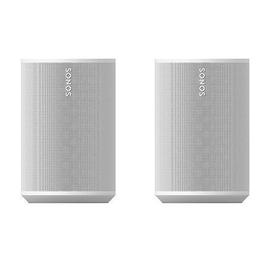Enceinte sans fil SONOS Pack de 2 Era 100 SL Blanc - Autre vue