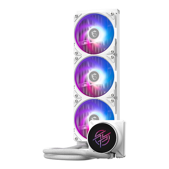 Watercooling AIO MSI MPG CORELIQUID P22 360 Blanc - Autre vue