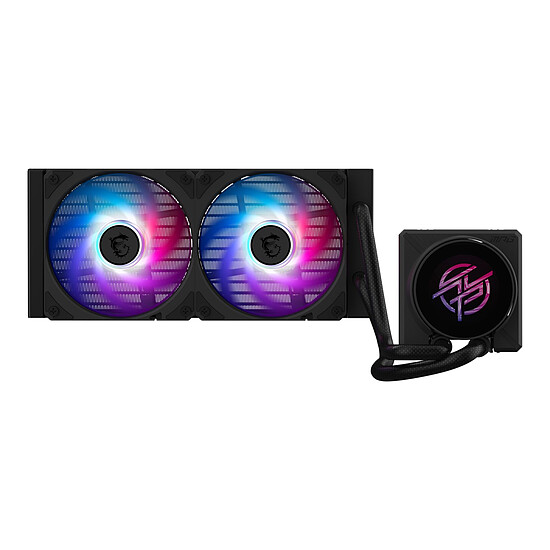 Watercooling AIO MSI MPG CORELIQUID P22 240 Noir - Autre vue