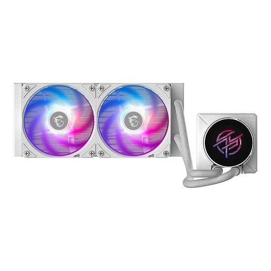 Watercooling AIO MSI MPG CORELIQUID P22 240 Blanc - Autre vue