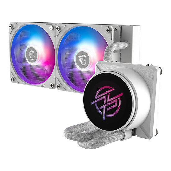 Watercooling AIO MSI MPG CORELIQUID P22 240 Blanc - Autre vue