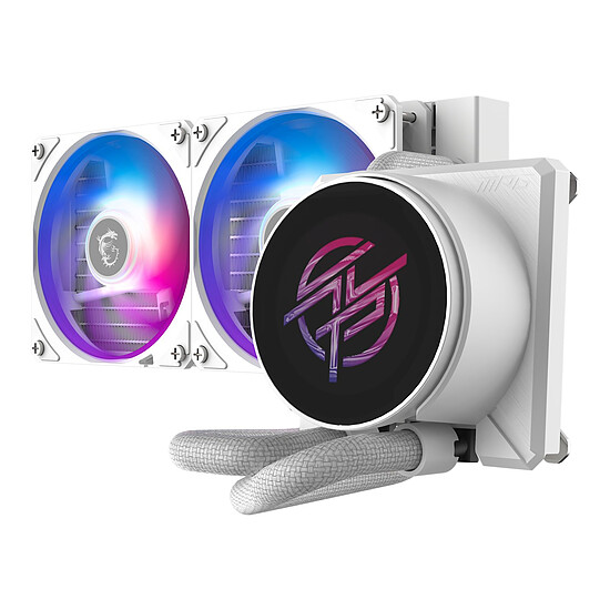 Watercooling AIO MSI MPG CORELIQUID P22 240 Blanc - Autre vue