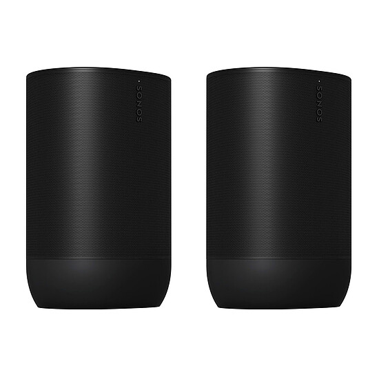 Enceinte sans fil SONOS Pack de 2x Move 2 Noir - Autre vue