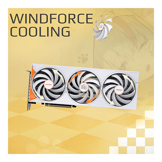 Carte graphique Gigabyte AORUS GeForce RTX 5060 ARI 8G - Autre vue