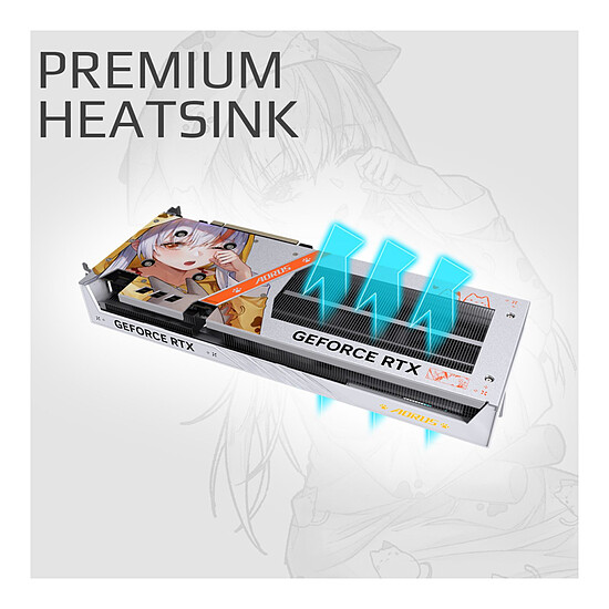 Carte graphique Gigabyte AORUS GeForce RTX 5060 ARI 8G - Autre vue