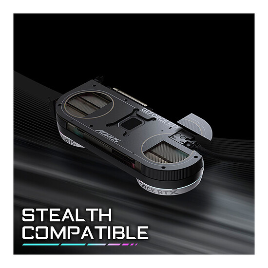 Carte graphique Gigabyte AORUS GeForce RTX 5070 INFINITY 12G - Autre vue