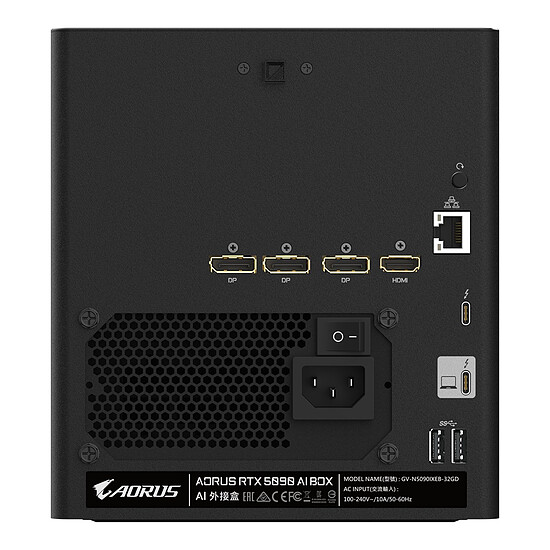 Carte graphique Gigabyte AORUS RTX 5090 AI BOX - Autre vue