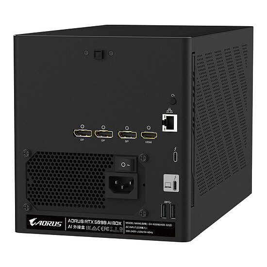 Carte graphique Gigabyte AORUS RTX 5090 AI BOX - Autre vue