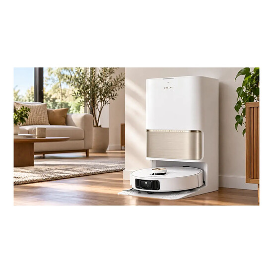 Robot et aspirateur Dreame L50s Pro Ultra - Blanc - Autre vue