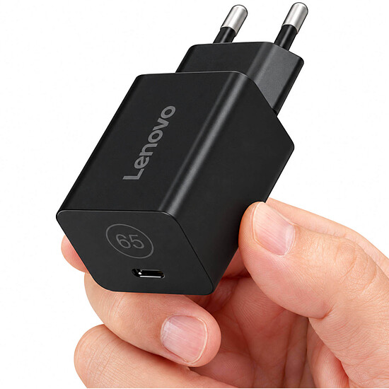 Chargeur PC portable Lenovo Adaptateur secteur GaN Nano 65W USB-C - 40AWGN65EU - Autre vue