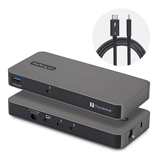 Hub USB StarTech.com Hub Thunderbolt 5 4 Ports - Autre vue
