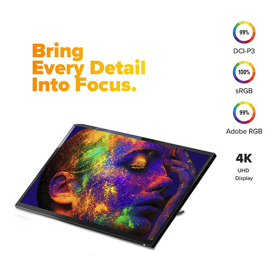 Écran PC Alogic Clarity Fold Touch 27C4KPDTF - Autre vue