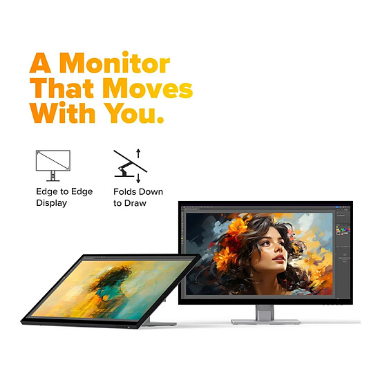 Écran PC Alogic Clarity Fold Touch 27C4KPDTF - Autre vue
