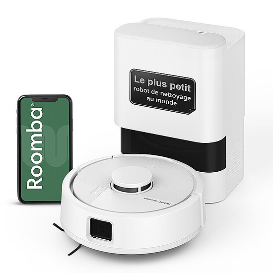 Robot et aspirateur iRobot Roomba Mini - Blanc - Autre vue