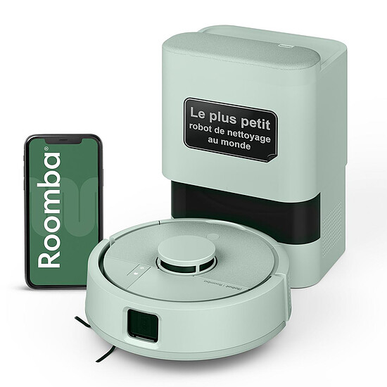 Robot et aspirateur iRobot Roomba Mini - Menthe - Autre vue