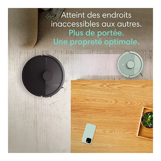 Robot et aspirateur iRobot Roomba Mini - Menthe - Autre vue