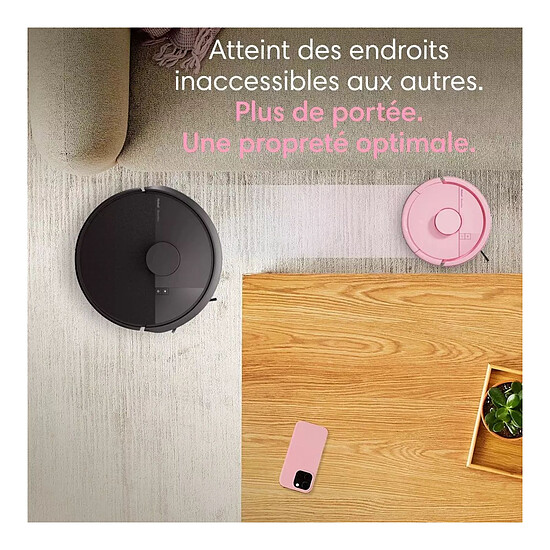 Robot et aspirateur iRobot Roomba Mini - Rose - Autre vue