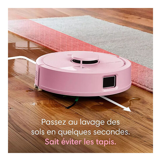 Robot et aspirateur iRobot Roomba Mini - Rose - Autre vue