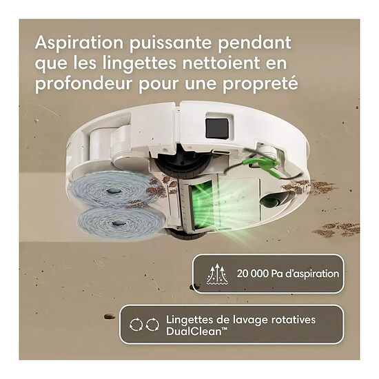 Robot et aspirateur iRobot Roomba Plus 415 - Blanc - Autre vue