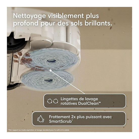 Robot et aspirateur iRobot Roomba Plus 415 - Blanc - Autre vue