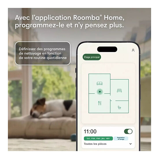 Robot et aspirateur iRobot Roomba Plus 415 - Blanc - Autre vue