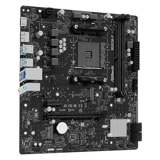 Carte mère ASRock B550M-P - Autre vue