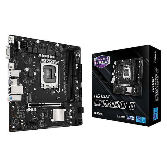 Carte mère ASRock H610M COMBO II - Autre vue
