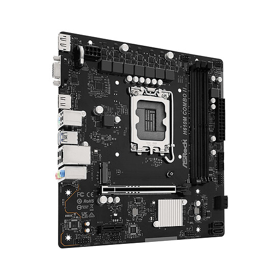 Carte mère ASRock H610M COMBO II - Autre vue