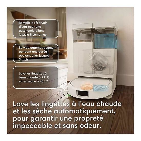 Robot et aspirateur iRobot Roomba Plus 515 - Blanc - Autre vue