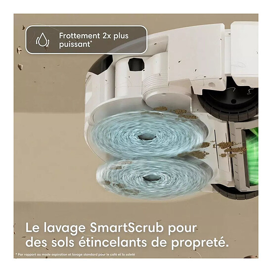 Robot et aspirateur iRobot Roomba Plus 515 - Blanc - Autre vue
