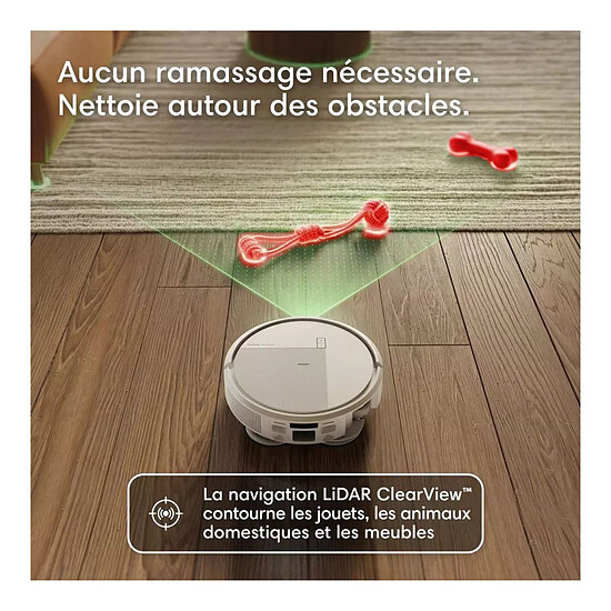 Robot et aspirateur iRobot Roomba Plus 515 - Blanc - Autre vue