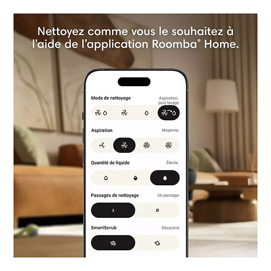 Robot et aspirateur iRobot Roomba Plus 515 - Blanc - Autre vue