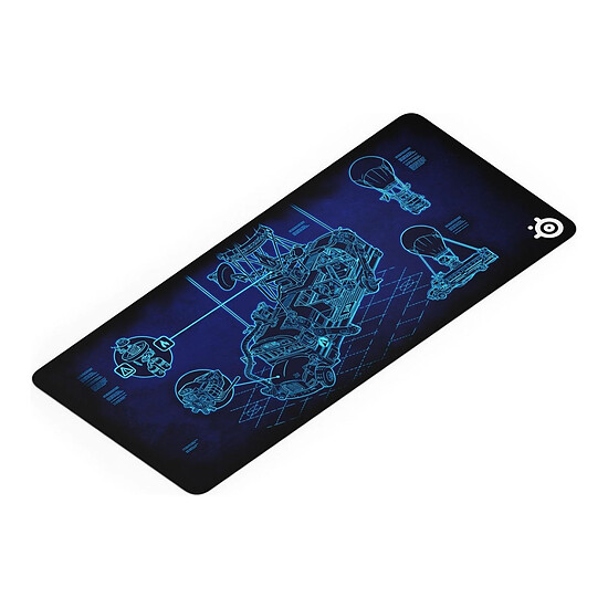 Tapis de souris SteelSeries QcK XXL - Fortnite Battle Bus - Autre vue